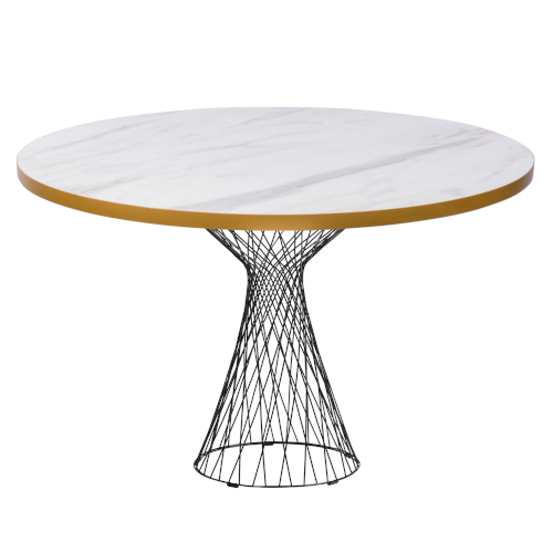 petra round dining table